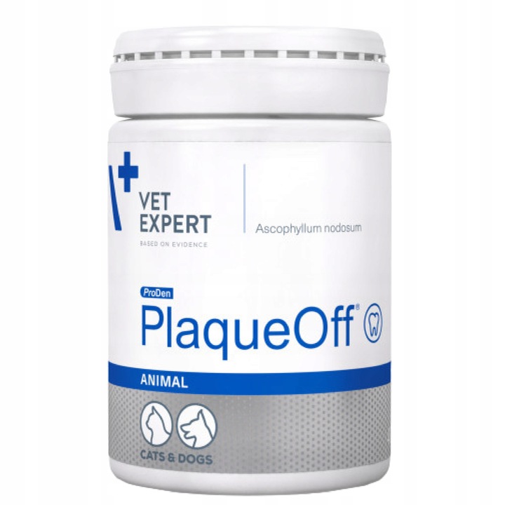 Proszek do zębów preparat dla psów i kotów Vet Expert Plaque Off 20 g