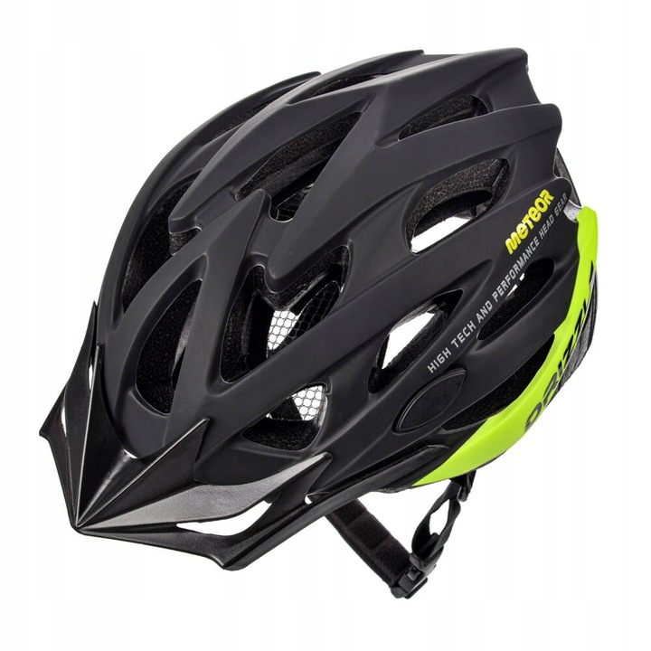 Kask rowerowy z daszkiem lekki regulowany rower Meteor Drizzle XL 61-63 cm