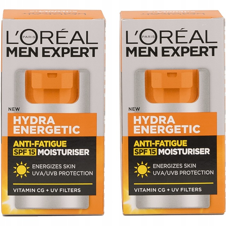 Krem Do Twarzy Dla Mężczyzny z SPF15 Loreal Men Expert Zestaw 2x50ml