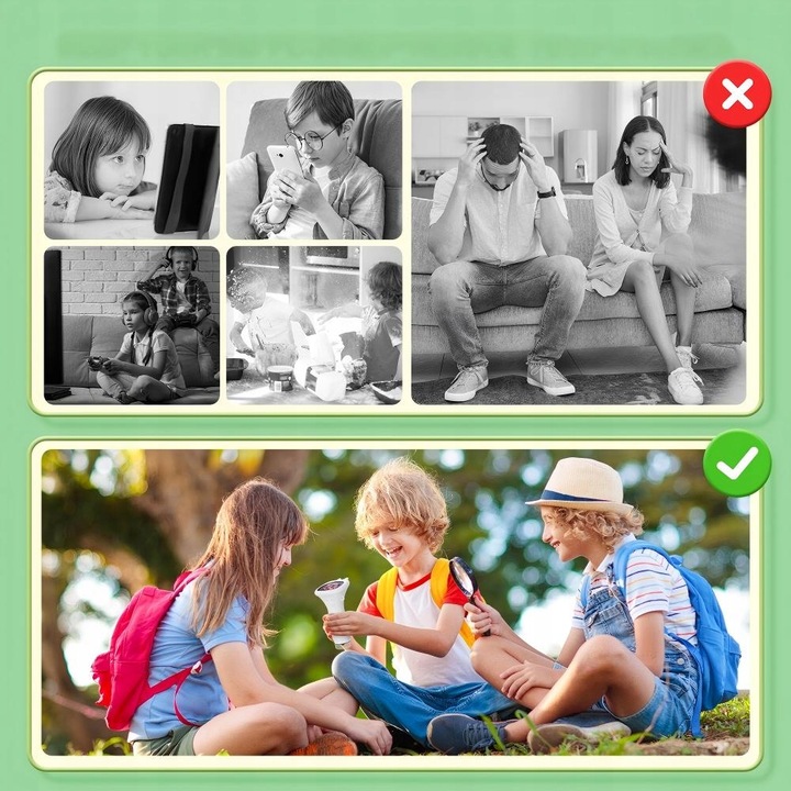 PRZENOŚNY KIESZONKOWY MIKROSKOP DLA DZIECI 1000X LED