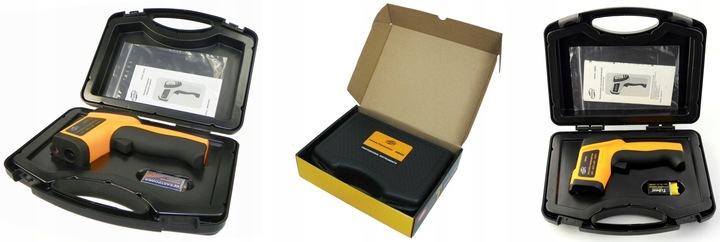 PIROMETR TERMOMETR BEZKONTAKTOWY LASEROWY BEZDOTYKOWY PODCZERWIEŃ -50 +950