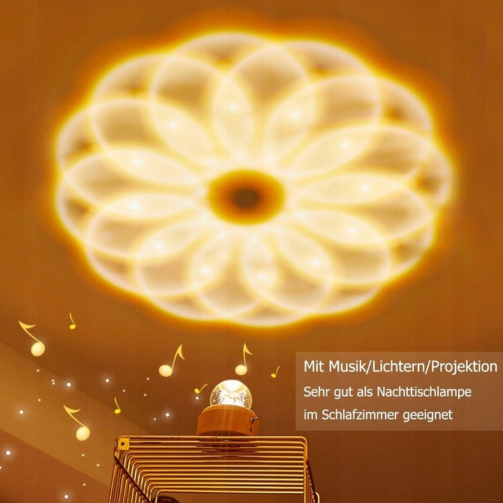 Kryształowa kula pozytywka, obracana o 360°