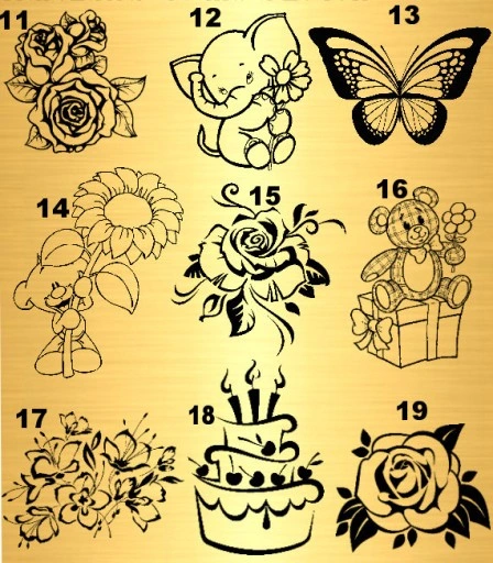 Złoty Łańcuszek Nieskończoność Celebrytka Grawer