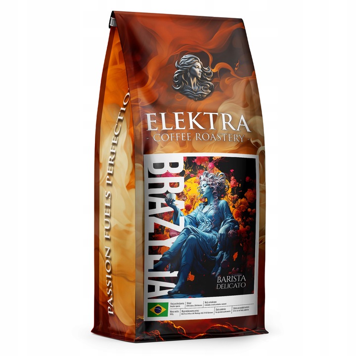 Kawa ziarnista ELEKTRA KAWA ZIARNISTA BRAZYLIA -ELEKTRA ŚWIEŻO PALONA 1KG