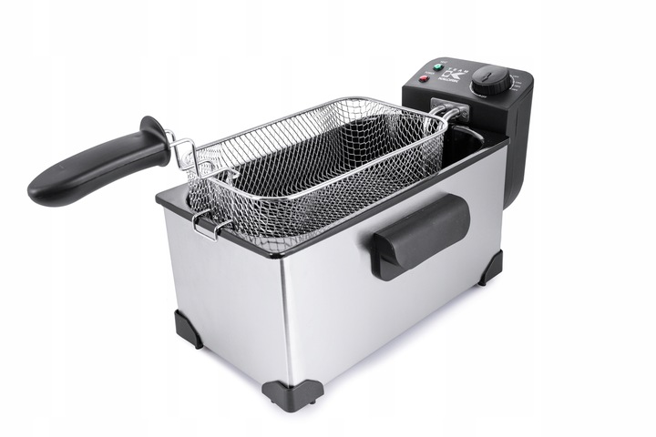 FRYTKOWNICA FRYTOWNICA POJEMNA 3,0L MOC 2200 INOX