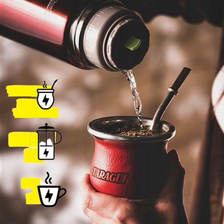 Yerba Mate TARAGUI sin palo despalada 1kg GIGA pobudzenie