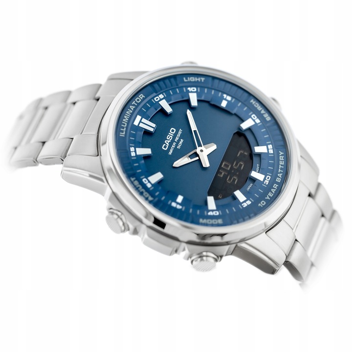 ZEGAREK MĘSKI CASIO AMW-880D-2A1 + BOX +GRAWER