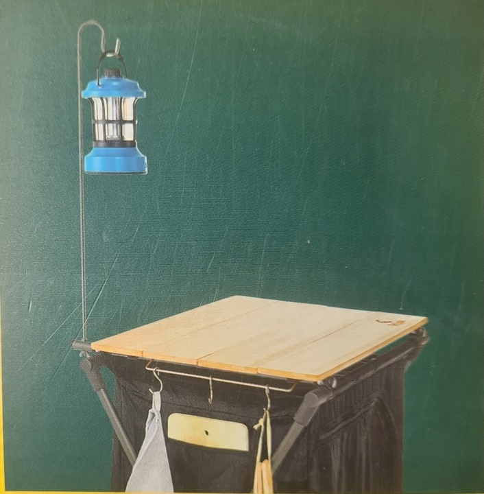 SZAFKA KEMPINGOWA TURYSTYCZNA SKŁADANA Z 3 PÓŁKAMI FROYAK 85x60x46