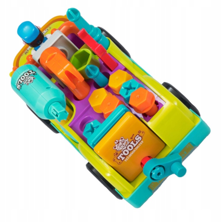 AUTO DO ROZKRĘCANIA WIERTARKA SAMOCHÓD MECHANIKA WARSZTAT JEŻDZI