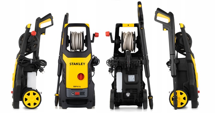 MYJKA CIŚNIENIOWA 190BAR STANLEY SILNIK INDUKCYJNY ALU POMPA + AKCESORIA