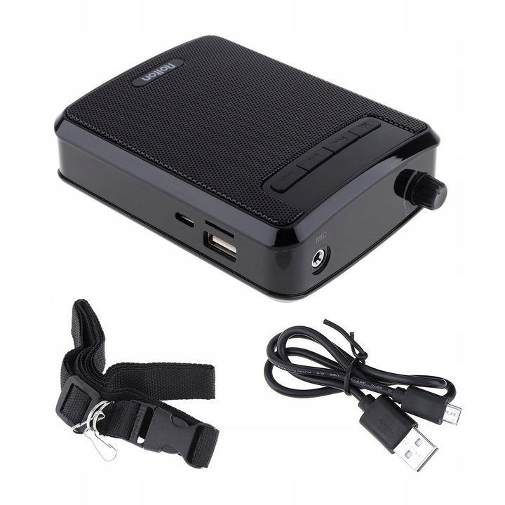 Wzmacniacz głosu przewodowy ROLTON K300 mikrofon