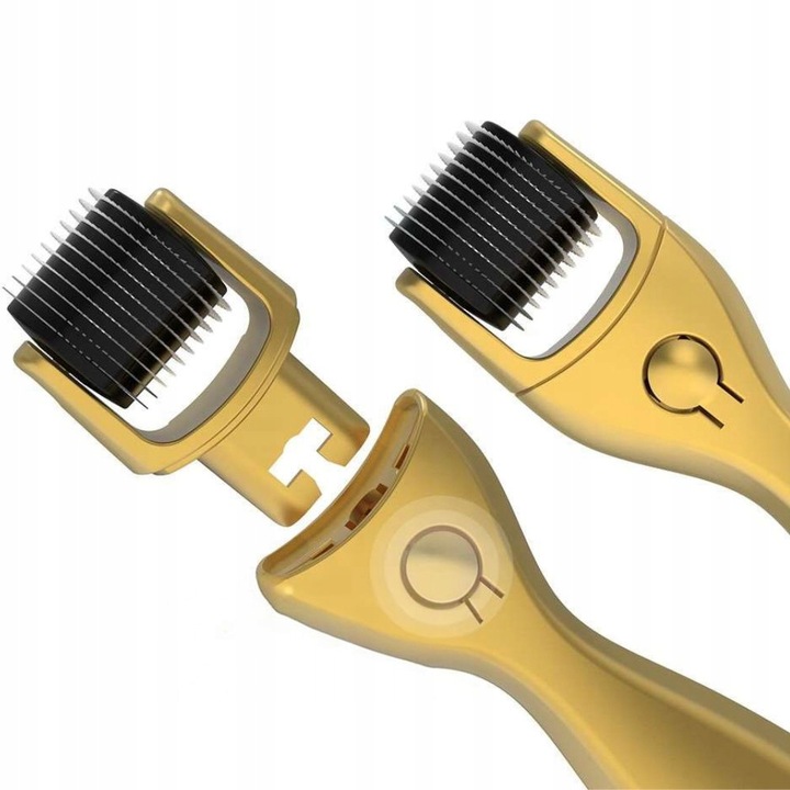 DERMA ROLLER WAŁEK MASAŻER DO MASAŻU CIAŁA TWARZY ROLOWANIA MEZOTERAPII 3x