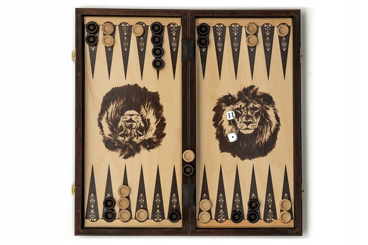 Szachy+ Backgammon+Warcaby duże/ Tryktrak