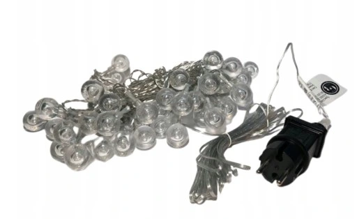 LAMPKI SIECIOWE 50 LED DO OGRODU BALKON TARAS 15m