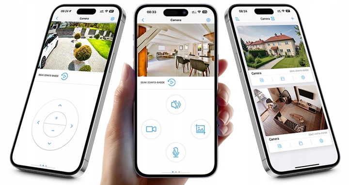 ZEWNĘTRZNA KAMERA OBROTOWA IP IKPW430CMV2 4MPx 4MP WiFi 4xZOOM SZARA