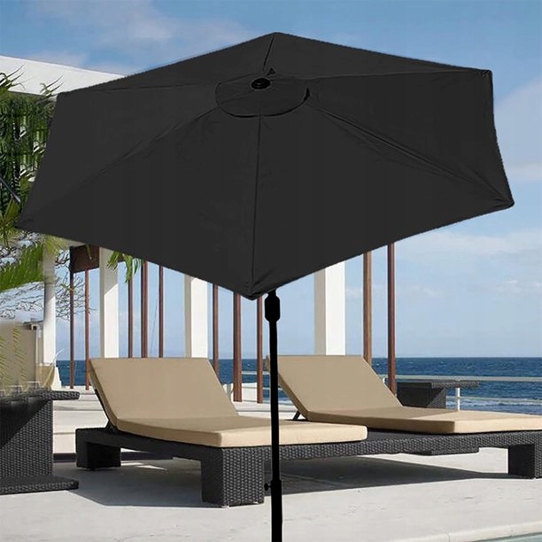 Zamienne pokrycie do parasola ogrodowego, antracytowe, 300 cm