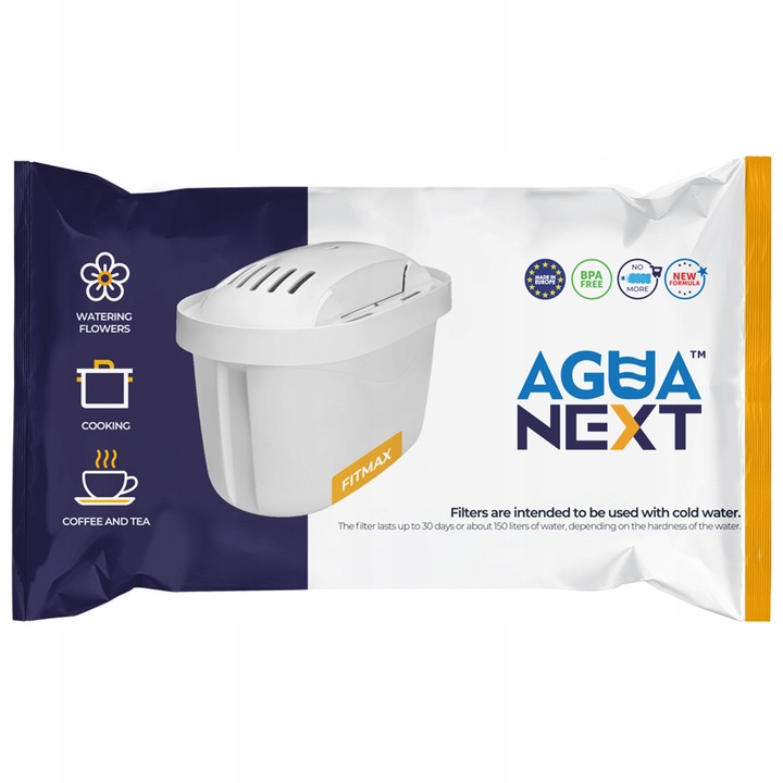 Agua Next Fitmax filtr do dzbanka Dafi zamiennik - wkład filtrujący - 5 szt
