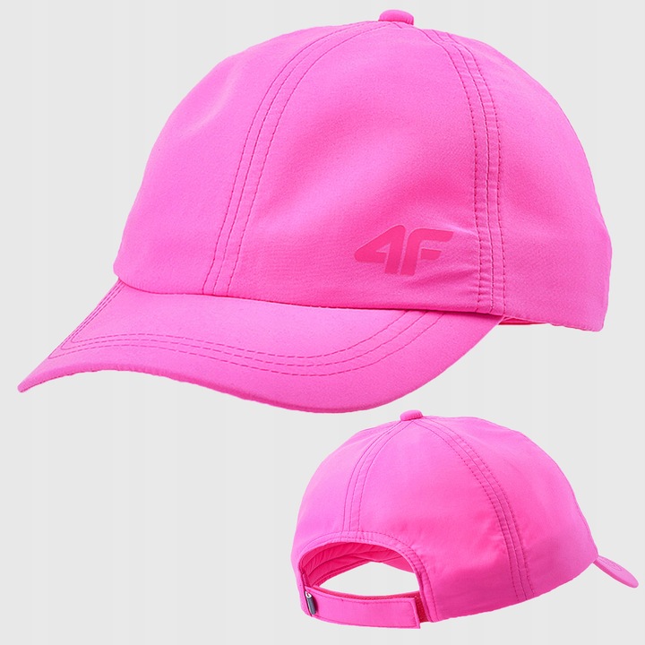 4F CZAPKA Z DASZKIEM DZIEWCZĘCA DZIECIĘCA STRAPBACK SS24