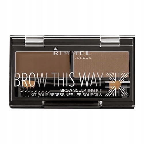 Rimmel Paletka do brwi Brow This Way Medium Brown