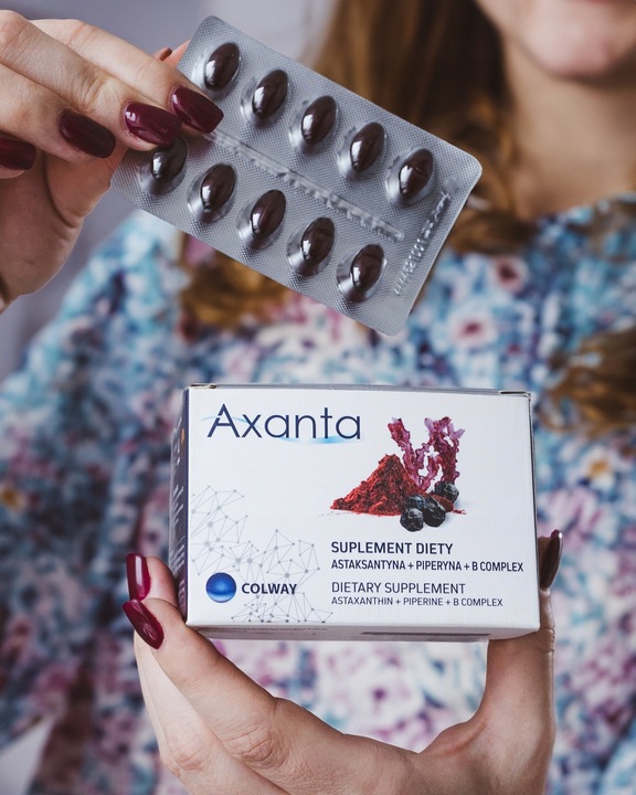 2x Axanta COLWAY 60 kaps. - Astaksantyna - Suplement Diety Colway