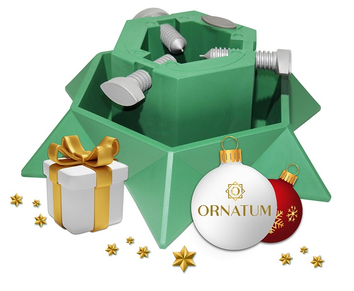 STOJAK POD,NA CHOINKĘ "GWIAZDA" DO 2,2M