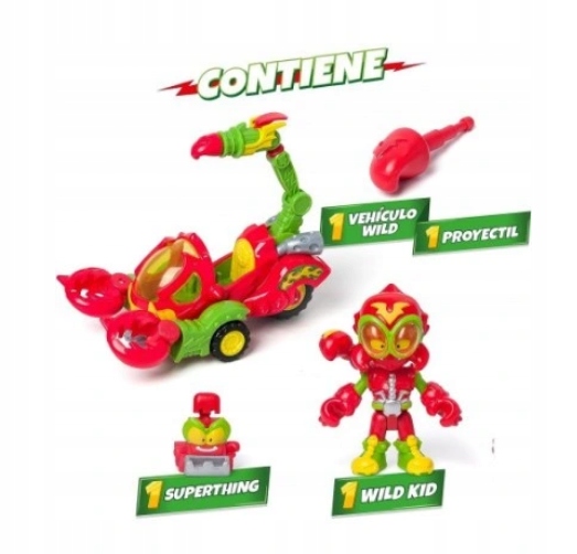 SUPERTHINGS Super Things Zings Zestaw Pojazd Wild Scorpion z Kid Skorpilot