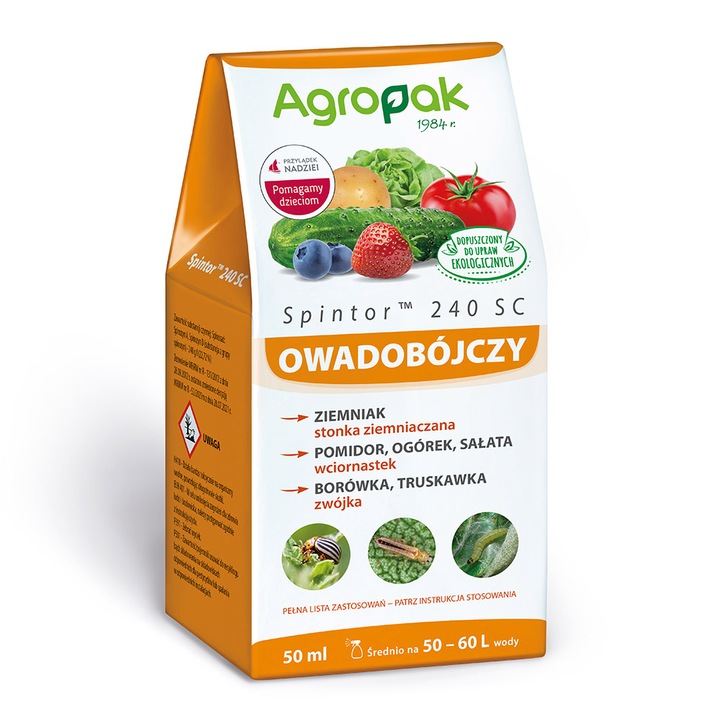 SPINTOR 240 SC 50 ml wciornastek stonka Agropak