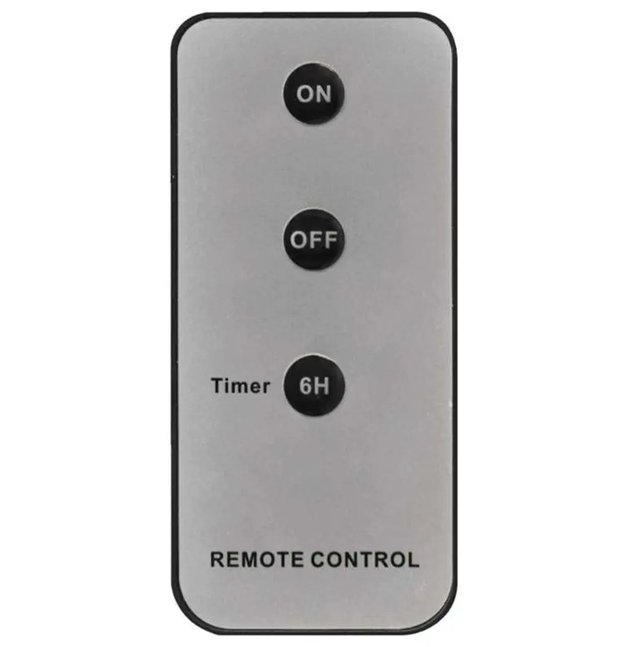 Świece woskowe świąteczne LED na baterie 9xAAA vintage timer 3 szt. pilot