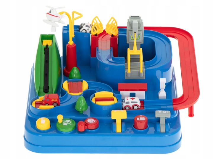 Tor przeszkód samochodowy Ikonka KX6011