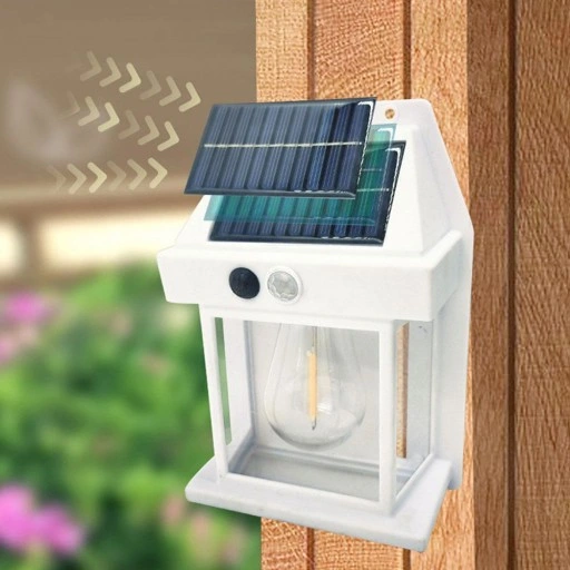 Lampa solarna Kinkiet ścienny z czujnikiem ruchu i zmierzchu 2 kolory