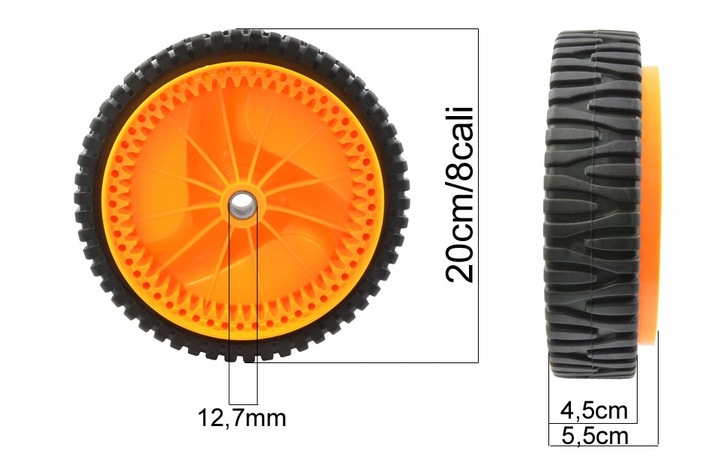 KOŁO NAPĘDOWE DO KOSIARKI PARTNER HUSQVARNA MOCNE