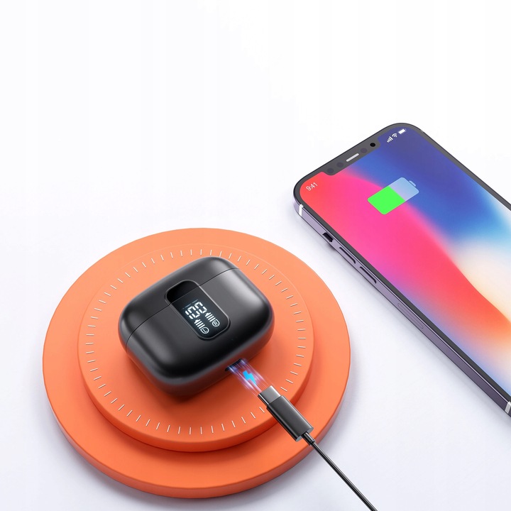 MOCNY GŁOŚNIK BEZPRZEWODOWY PRZENOŚNY SŁUCHAWKI BLUETOOTH DOUSZNE USB FM SD