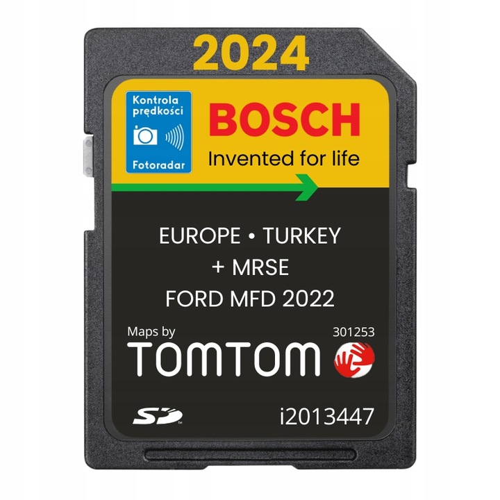 Mapa do nawigacji Europa Ford MFD karta SD NOWOŚĆ
