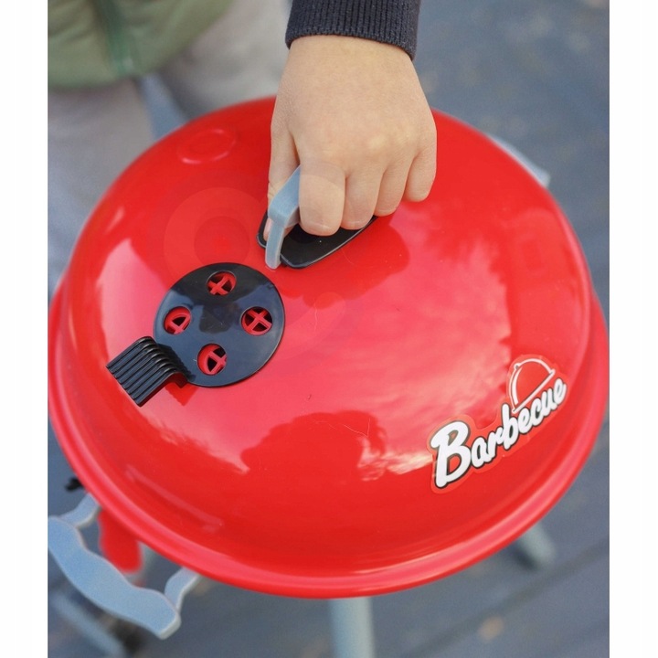 DUŻY INTERAKTYWNY GRILL DLA DZIECI ŚWIATŁO DŹWIĘK AKC OGRODOWY GOTOWANIE