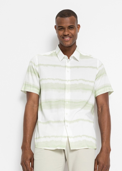 B.P.C męska koszula nadruk krótki rękaw r.43/44