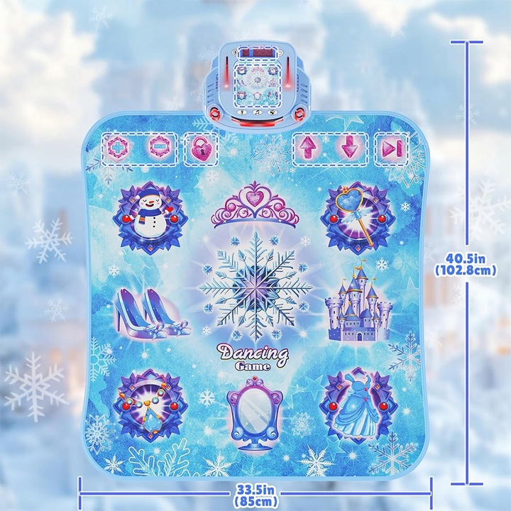 MATA DO TAŃCZENIA MUZYCZNA TANECZNA DLA DZIECI GRA INTERAKTYWNA TAŃCA ZABAW