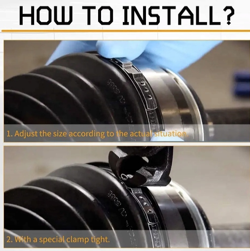 OPASKI ZACISKOWE UNIWERSALNE 25-43 MM 75-125 MM ZESTAW 10+10 OBEJMY