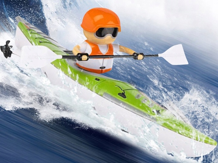 Podświetlany Kajak z Wioślarz Zdalnie Sterowana Przygoda na Wodzie