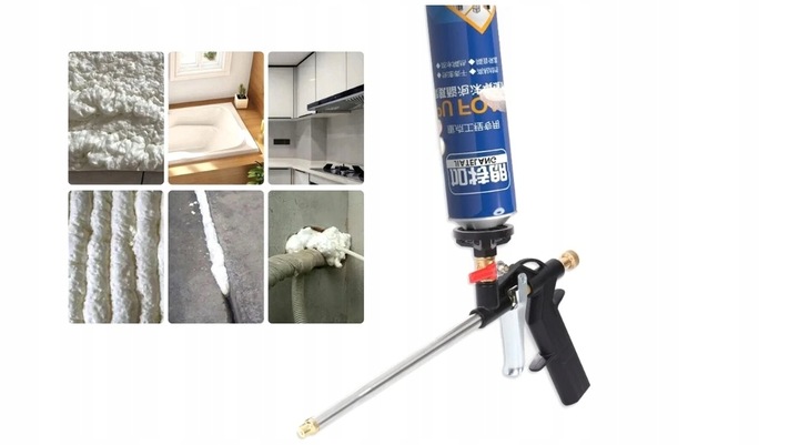 Pistolet do piany z adapterem aluminiowym 12”-VORSTAHL