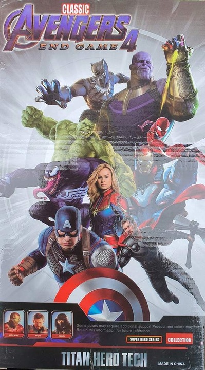 Hulk Avengers figurka z dźwiękiem ruchome elementy wielkość 30 cm Duży