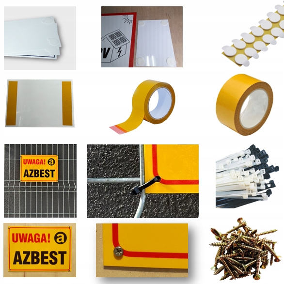 ZESTAW INSTRUKCJI TABLIC BHP PPOŻ PIERWSZA POMOC