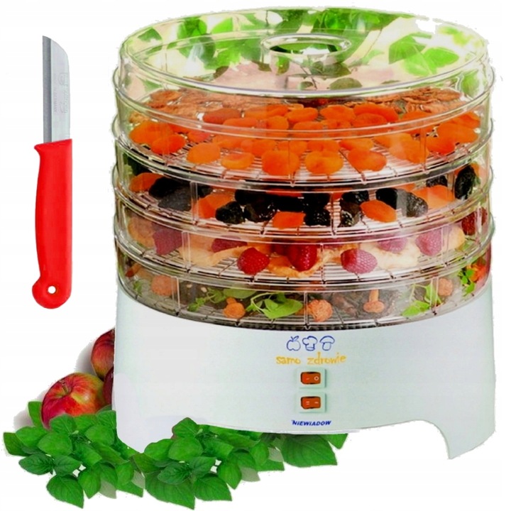 Suszarka spożywcza Niewiadów 970-01 PS/4 300 W biała