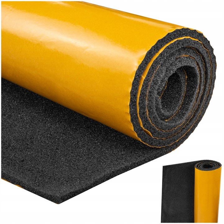 Pianka Wygłuszająca Miękka Memory plastiki 5mm boczki drzwi do samochodu