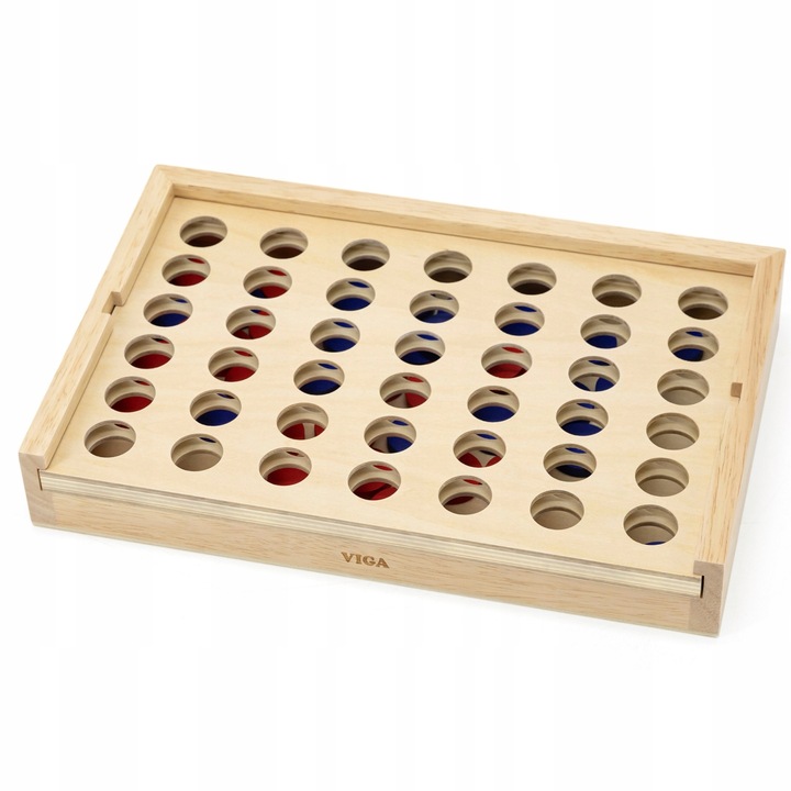 GRA LOGICZNA 4 W LINIIROW BINGO UKŁADANKA RODZINNA W RZĘDZIE VIGA