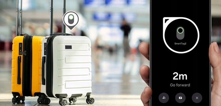 Zestaw 4x lokalizator Samsung SmarTag2 (2 x biały, 2 x czarny)