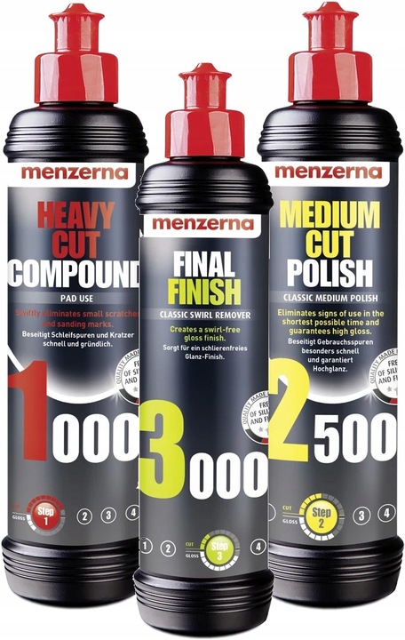 ADBL Roller D09125-01+B Maszyna Polerska DA Zestaw pady Menzerna