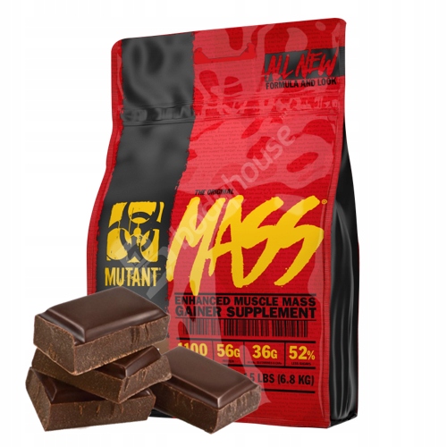 MUTANT MASS 6800g GAINER MASA WPC WPI | Brownie