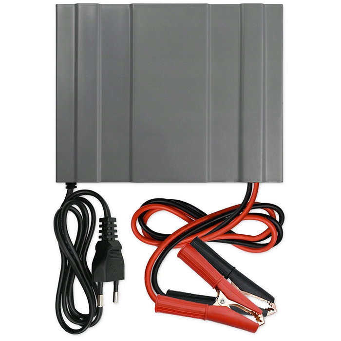 Prostownik SAMOCHODOWY AUTOMAT Z FUNKCJĄ NAPRAWY AKUMULATORÓW 12V 24V 12A