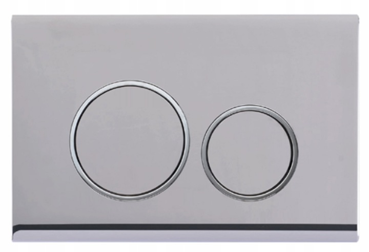 Przycisk spłukujący Dopio chrom do stelaża GEBERIT Delta Duofix Basic UP100