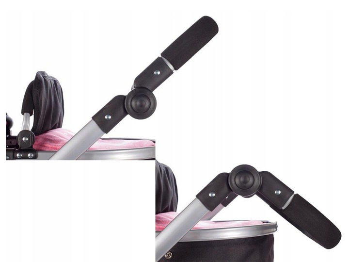 WÓZEK 2W1 GŁĘBOKI SPACERÓWKA DLA LALEK GONDOLA Składany + TORBA